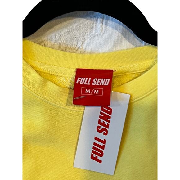 Full Send Nelk Boys Sweatshirt Crew Mens M - Picture 2 of 4
